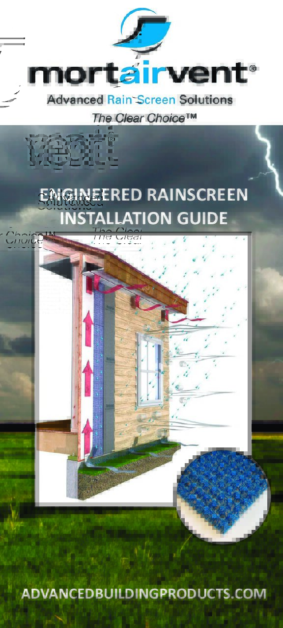 Engineered Rainscreen Installation Guide